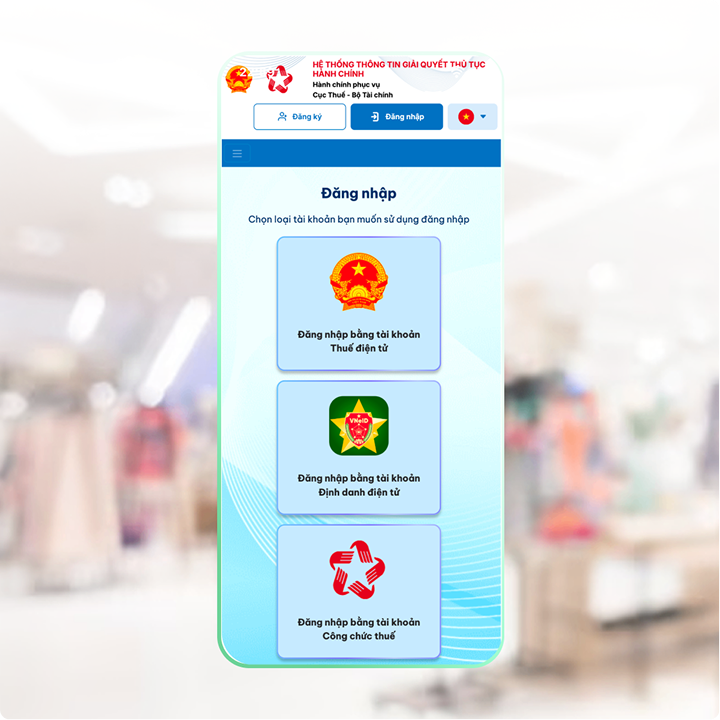 Bước 3 nộp tờ khai trên website Thuế điện tử